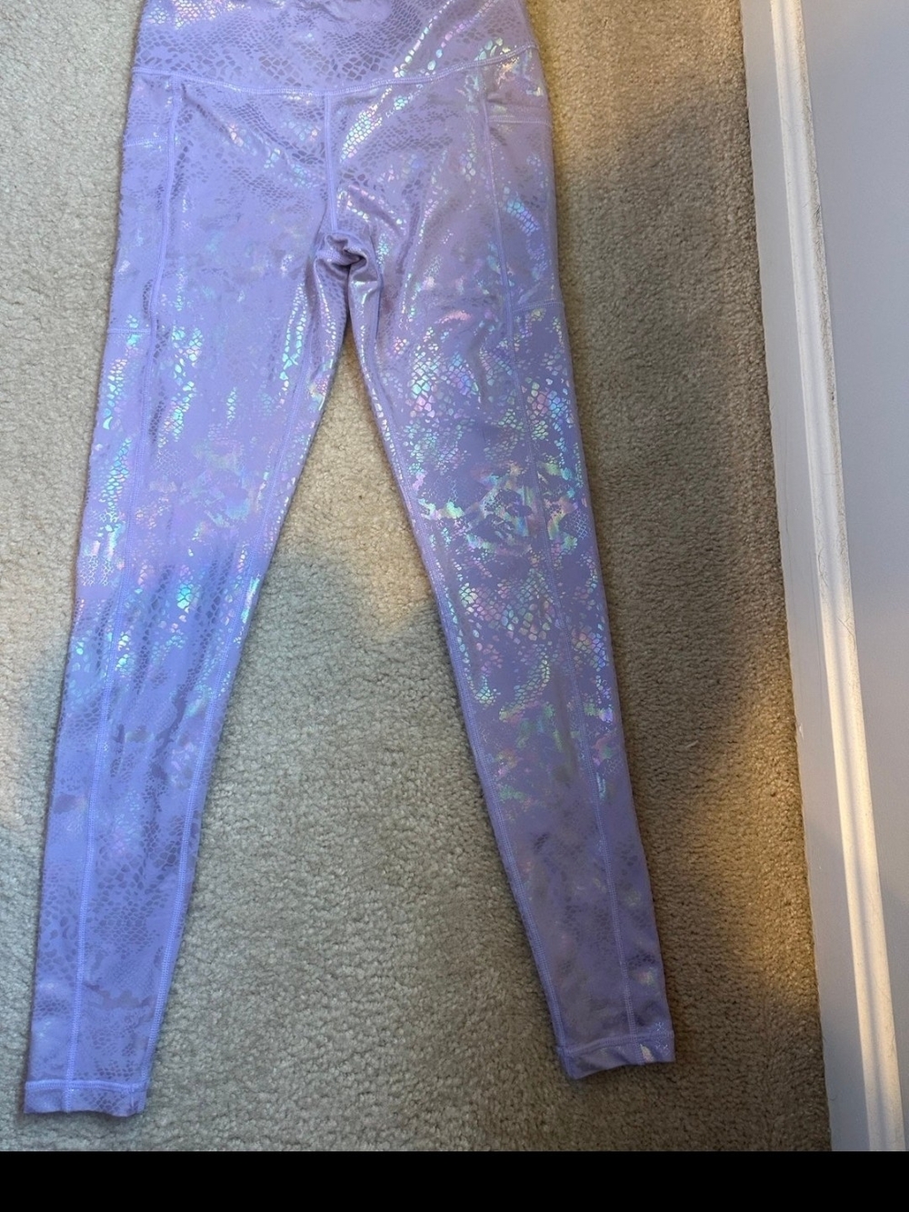 Constantly Varied Gear Iridescent Lavender High-Waist Leggings - Picture 2 of 3